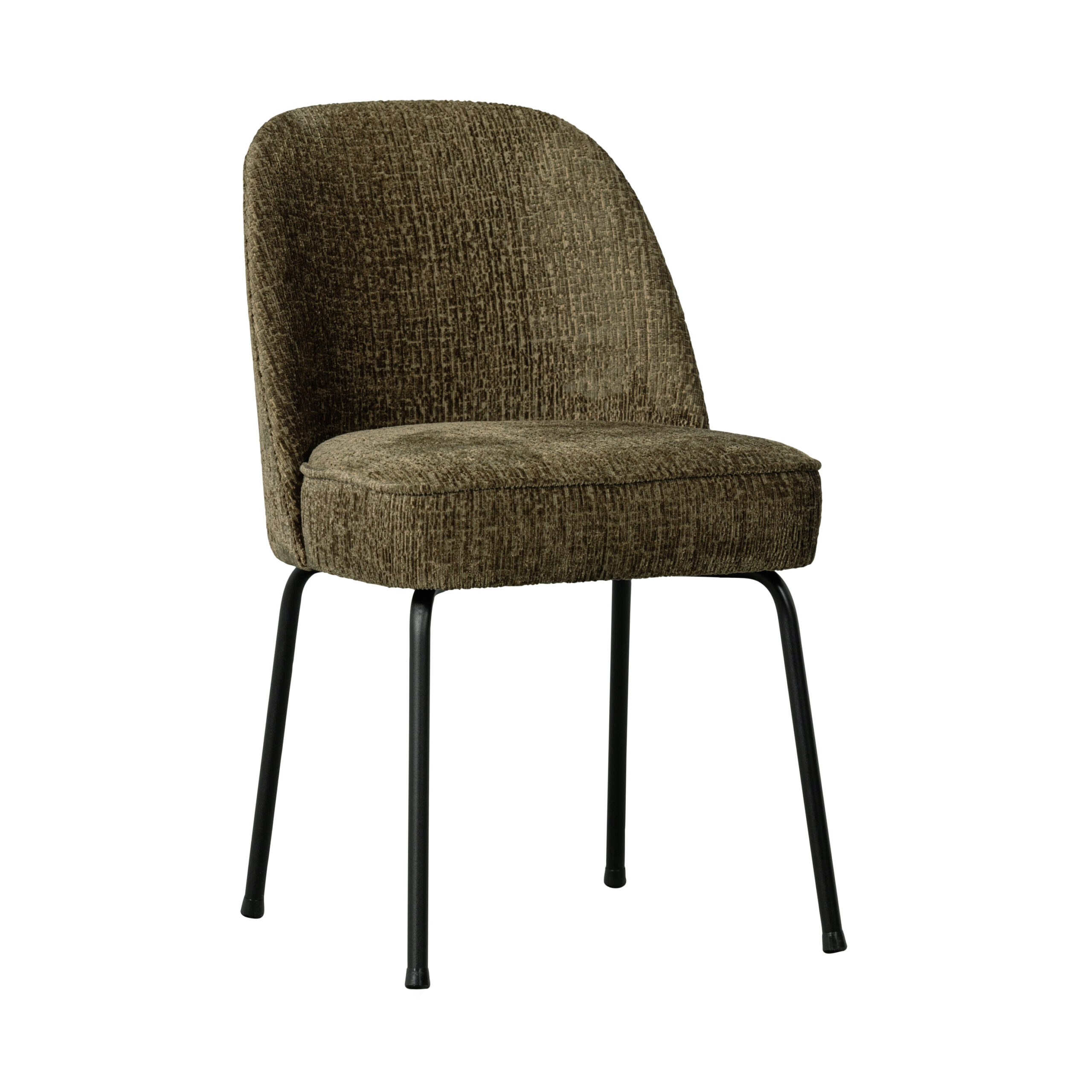 WOOOD Eetkamerstoel Vogue Structure Velvet - Bonsai - BePureHome | WOOOD