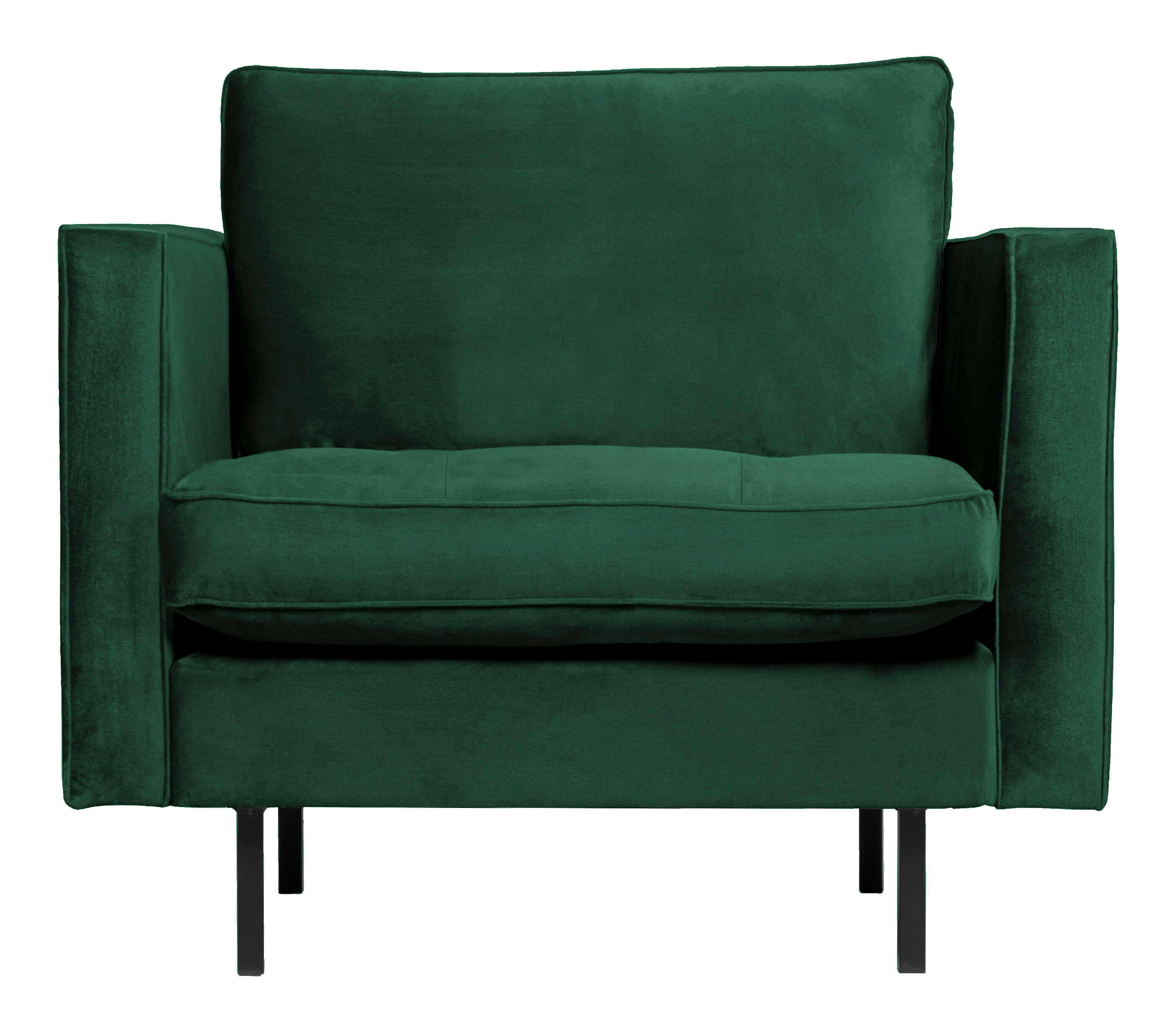 WOOOD Fauteuil Rodeo Velvet - Green Forest - BePureHome | WOOOD