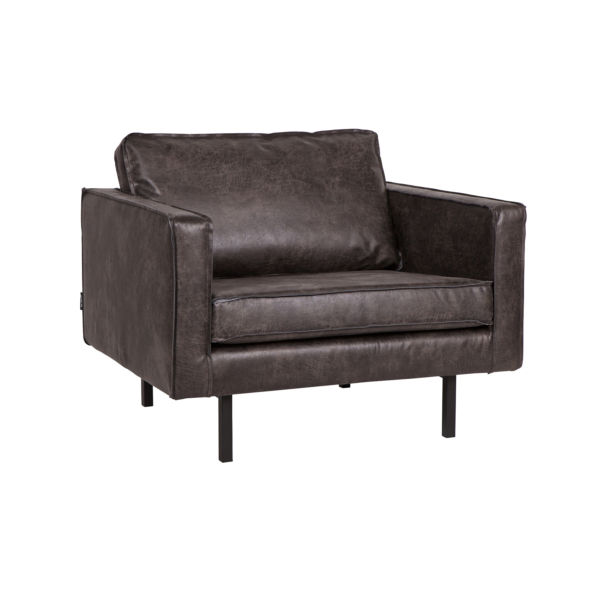 WOOOD Fauteuil Rodeo - antraciet - BePureHome | WOOOD