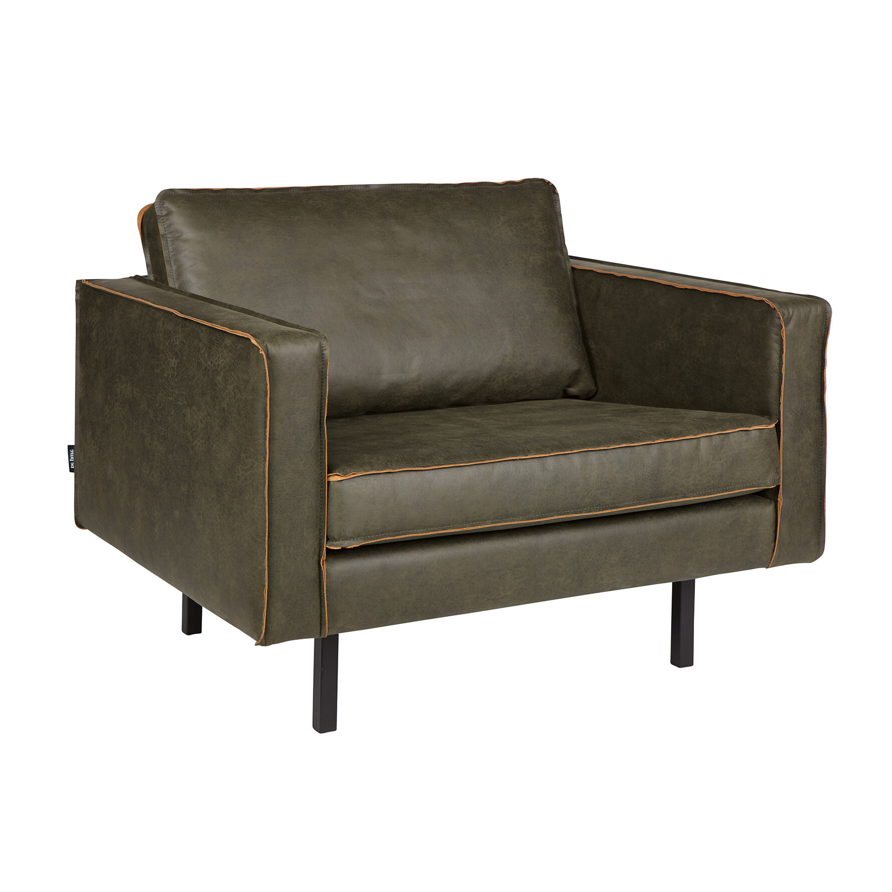 WOOOD Fauteuil Rodeo - legergroen - BePureHome | WOOOD