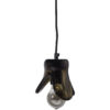 WOOOD Hanglamp Elle Glas - Bruin | WOOOD