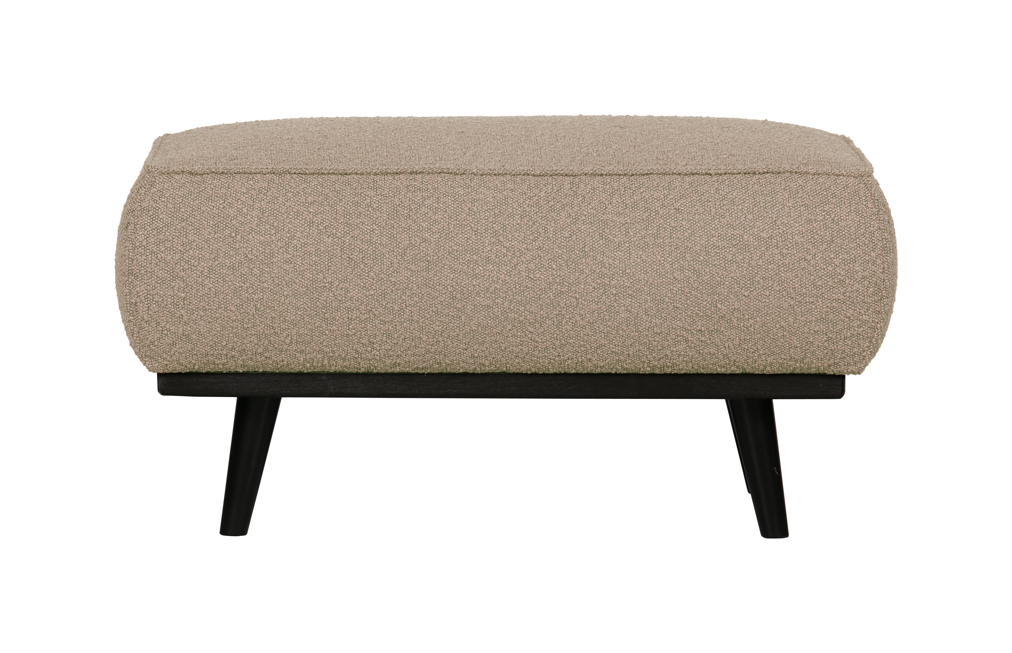 WOOOD Hocker Statement Bouclé - Beige - BePureHome | WOOOD