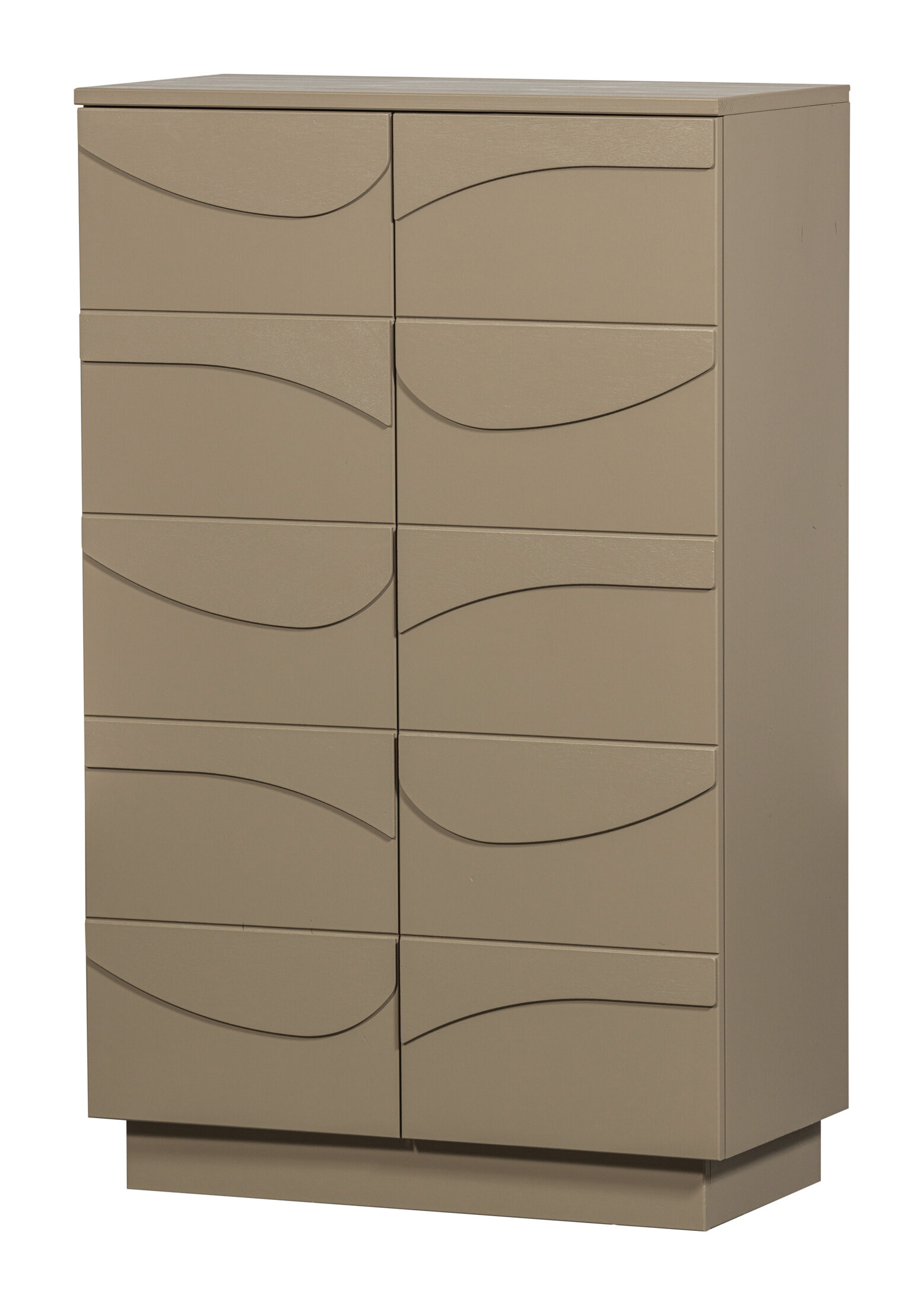 WOOOD Opbergkast Teo 116 x 72cm - Mud - Exclusive | WOOOD