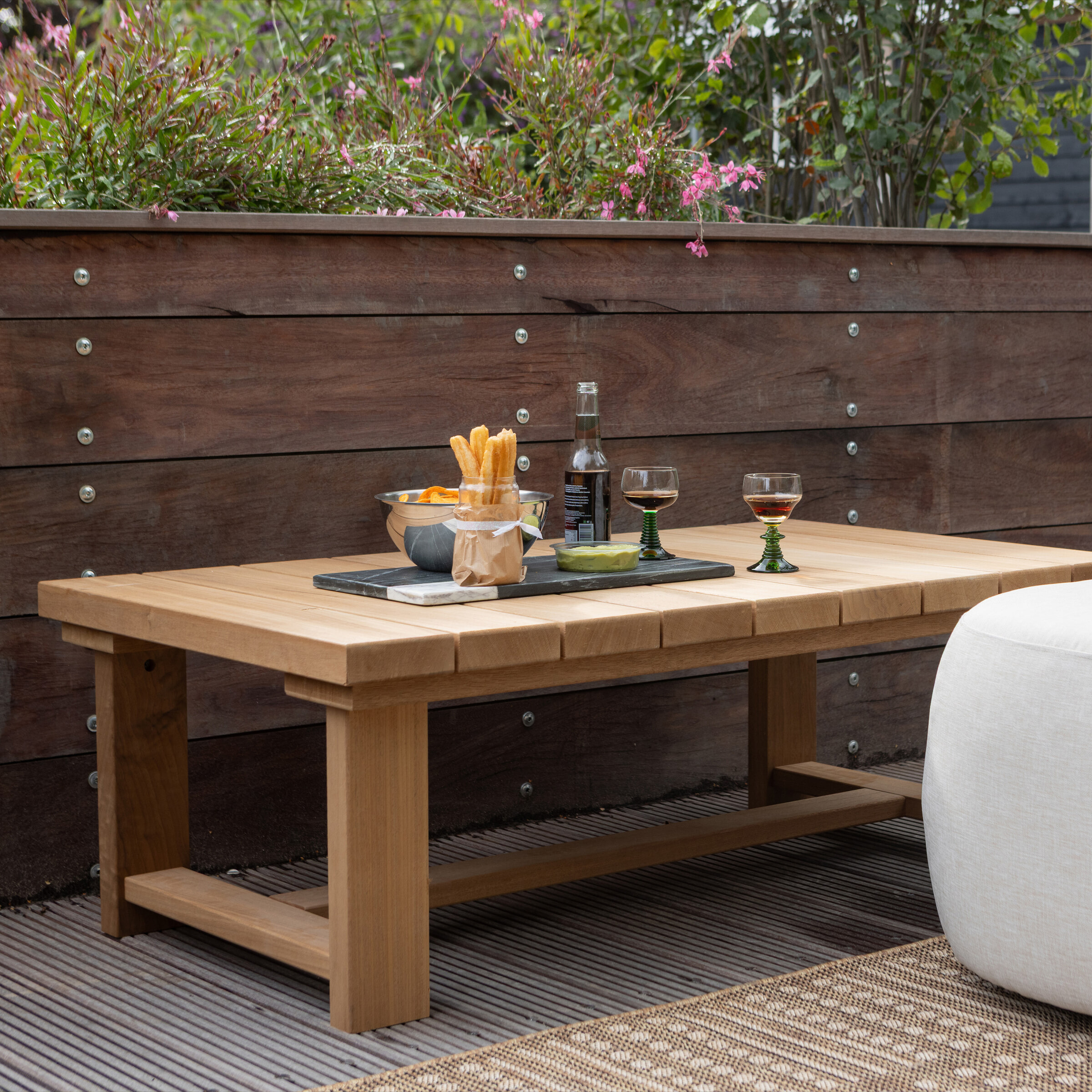 WOOOD Outdoor Salontafel Banco Hout