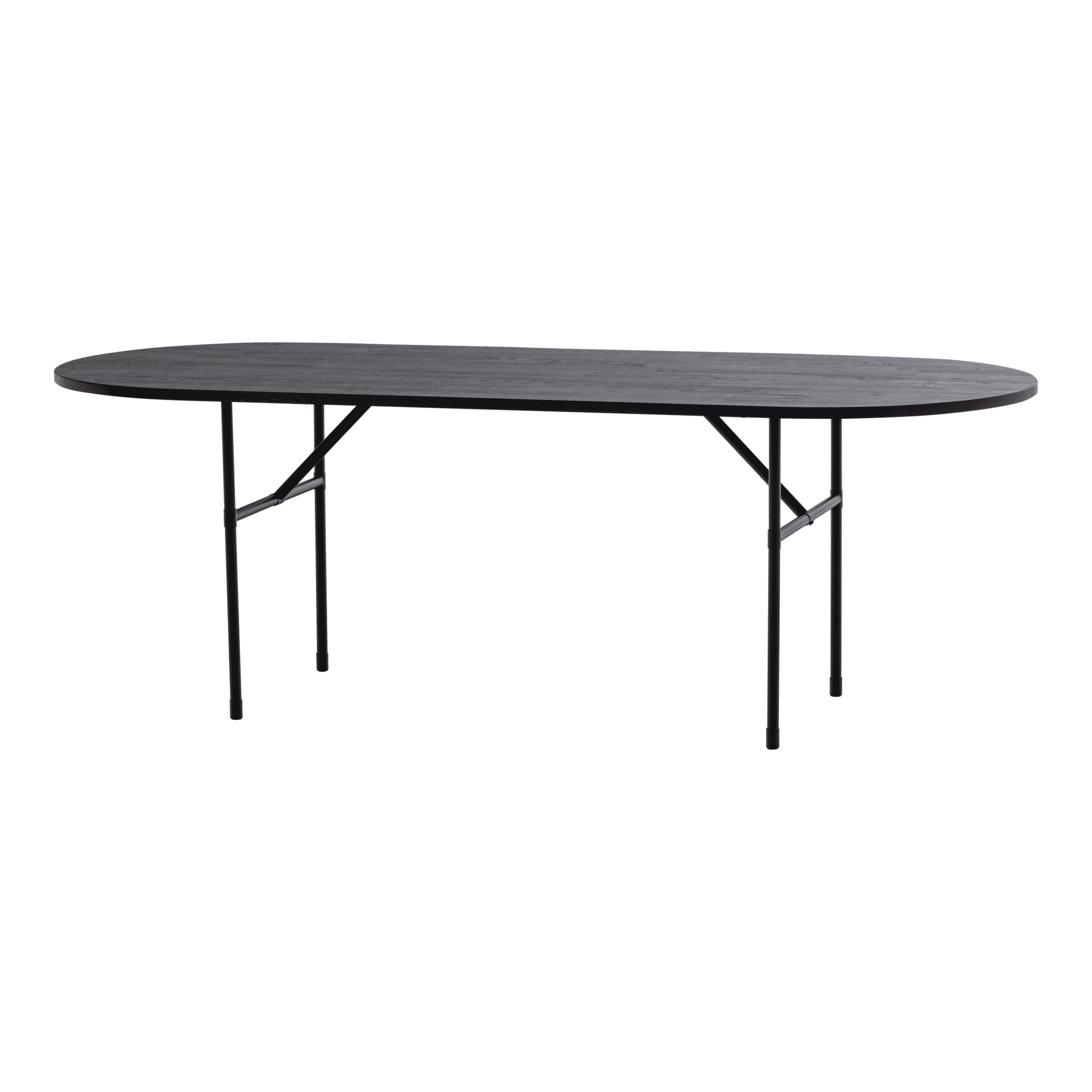 WOOOD Ovale Eettafel Arthur Eikenhout