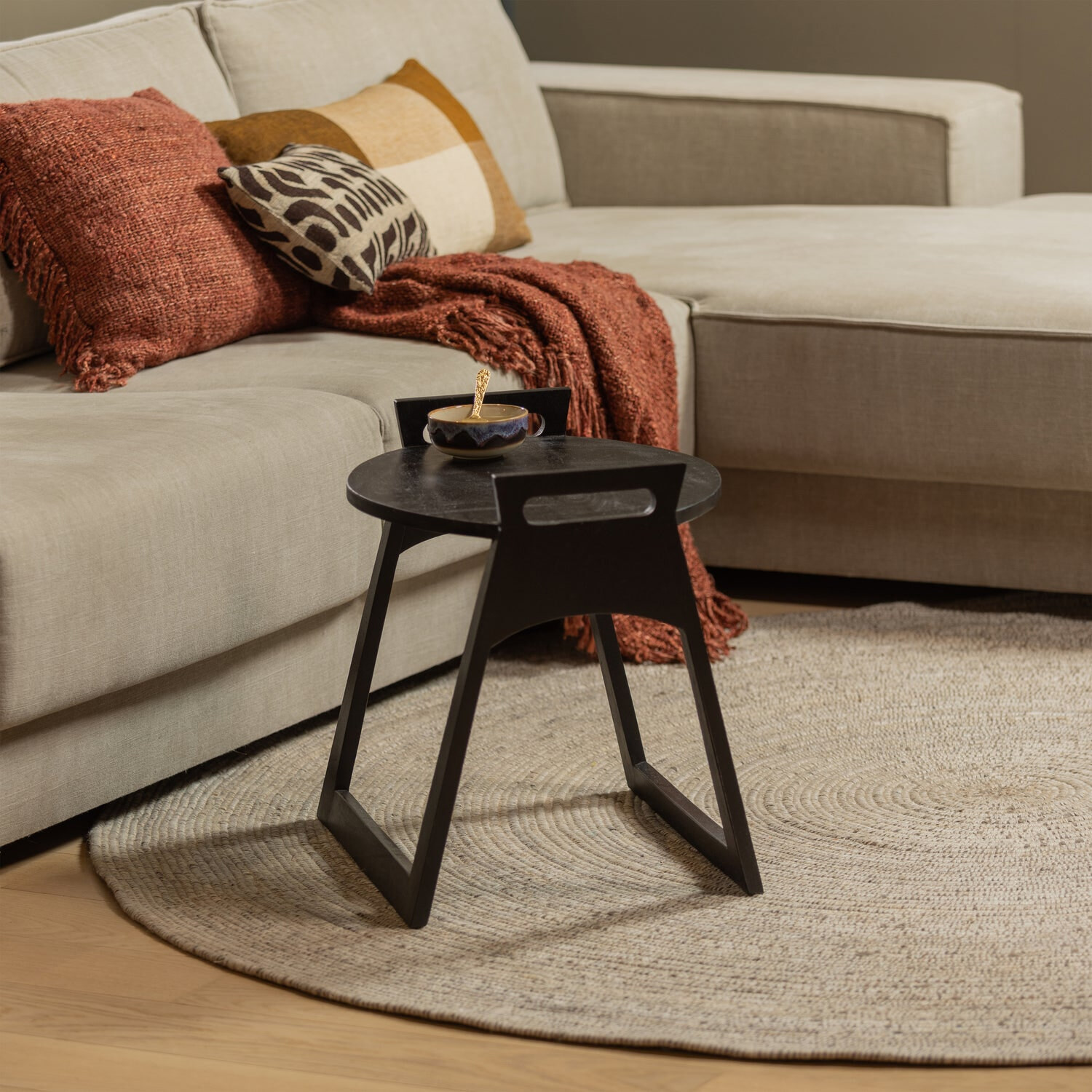 WOOOD Rond Vloerkleed Utopia Wol