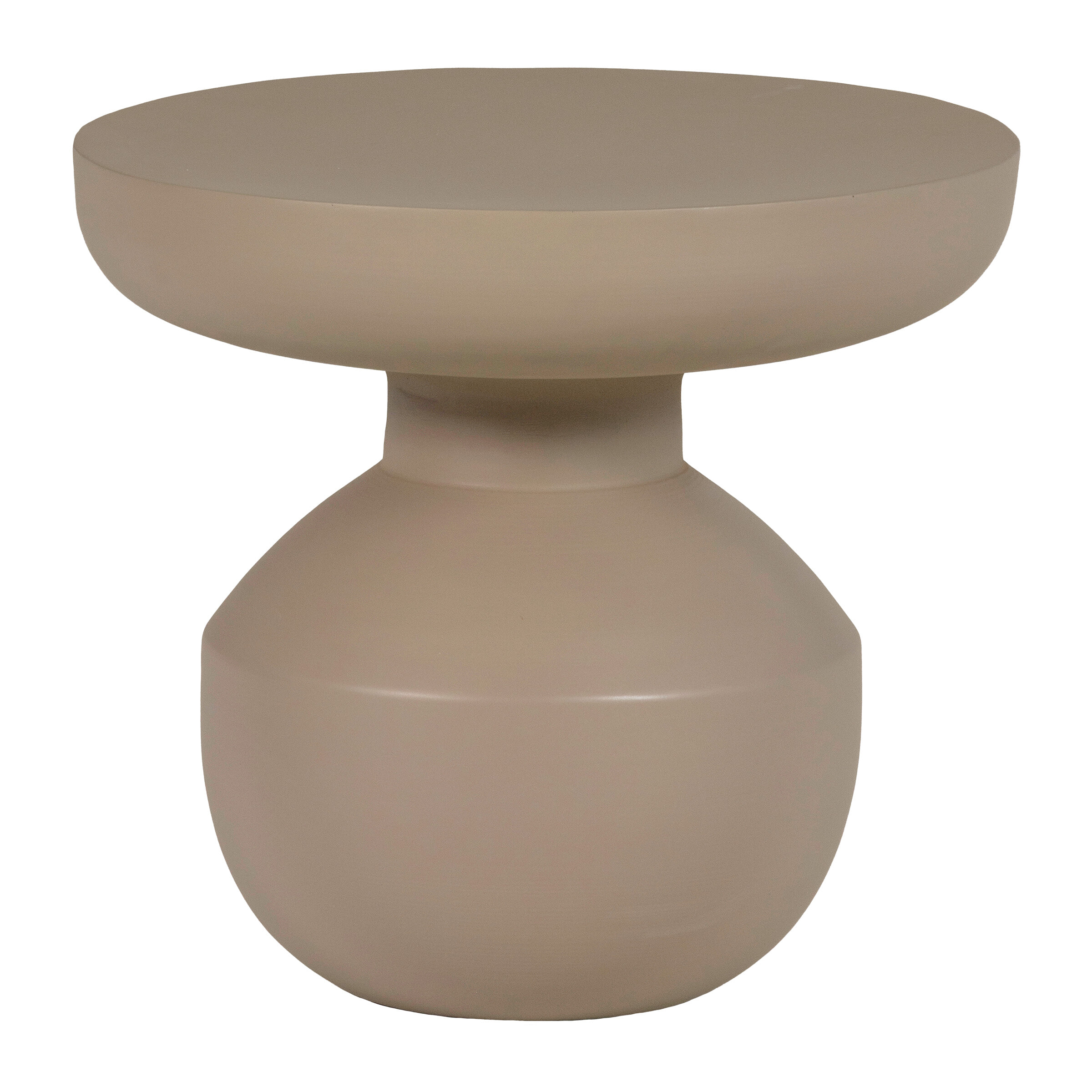 WOOOD Ronde Bijzettafel Bova 45cm - Bruin | WOOOD