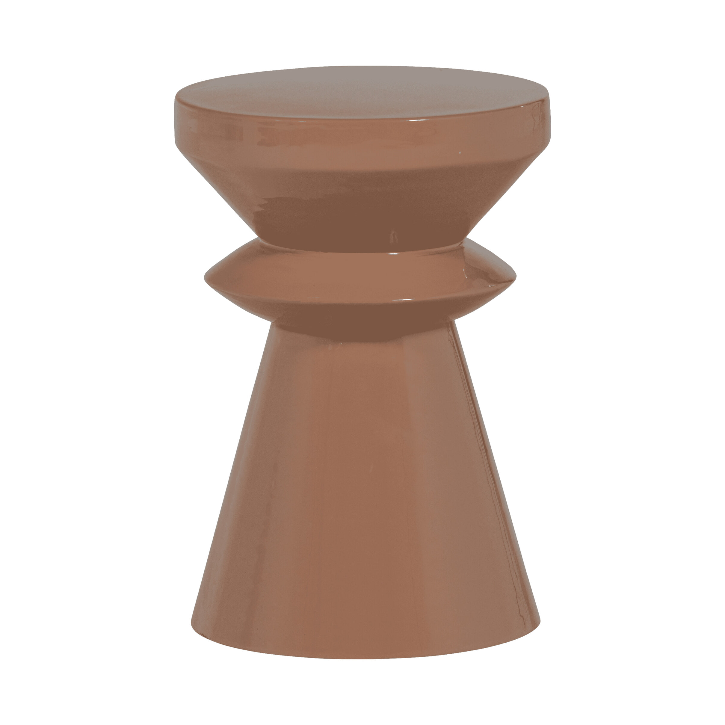 WOOOD Ronde Bijzettafel Fedde 30cm - Oud Roze | WOOOD