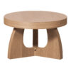 WOOOD Ronde Bijzettafel Tala 55cm - Naturel - Exclusive | WOOOD