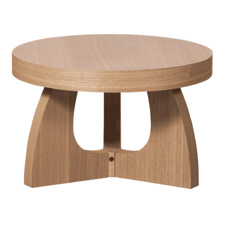 WOOOD Ronde Bijzettafel Tala 55cm - Naturel - Exclusive | WOOOD