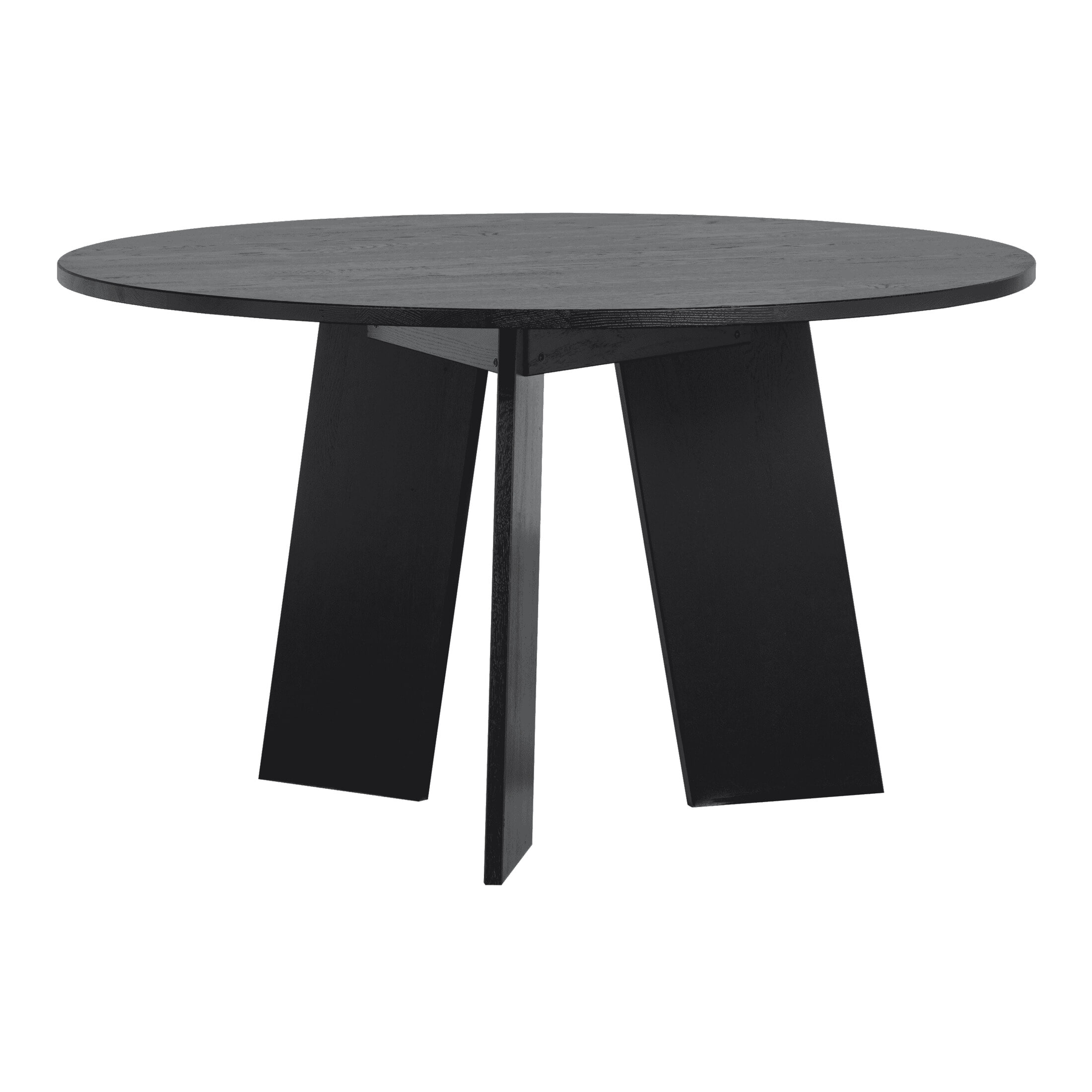 WOOOD Ronde Eettafel Fries Eiken