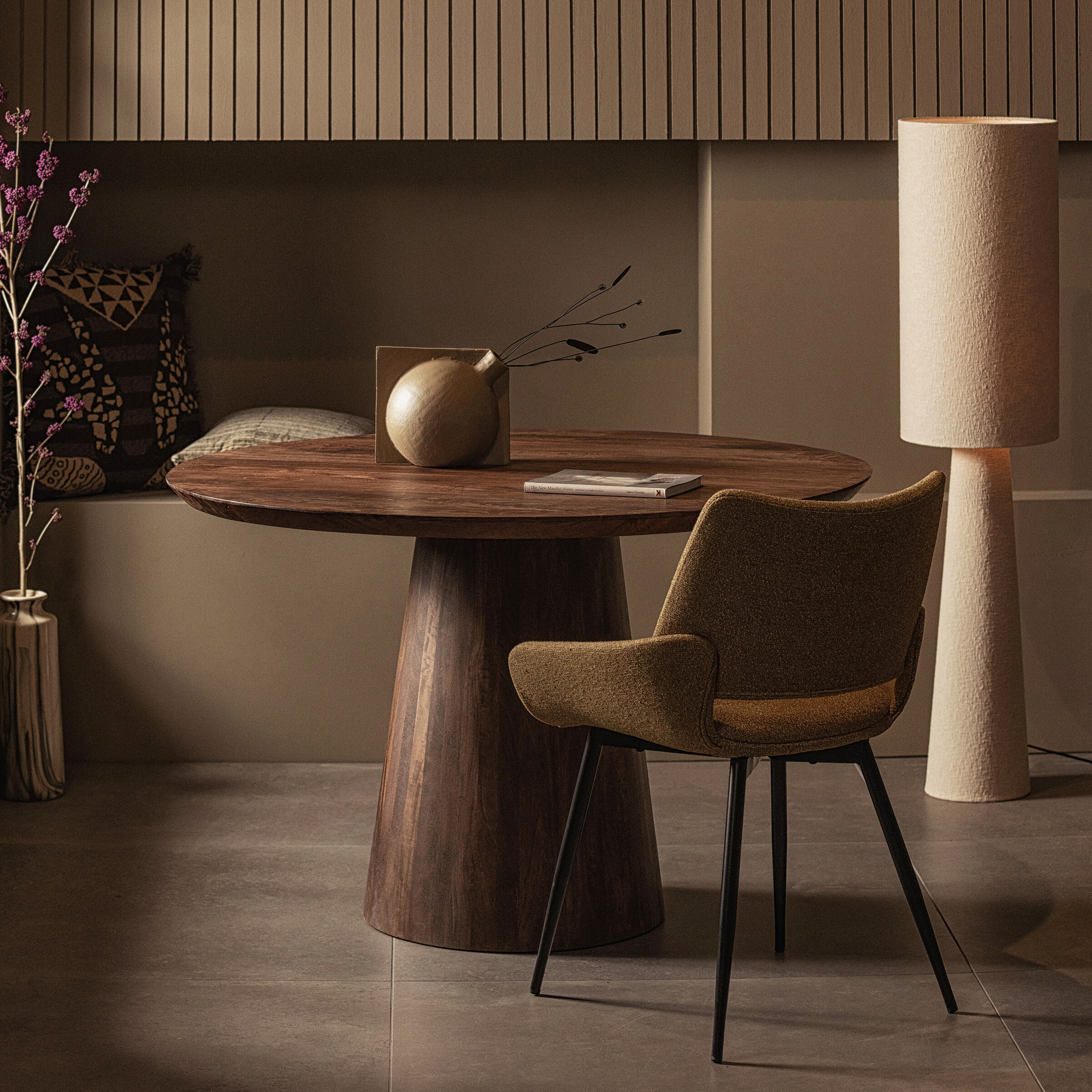 WOOOD Ronde Eettafel Limit Mangohout