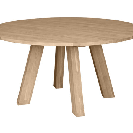 WOOOD Ronde Eettafel Rhonda Eikenhout