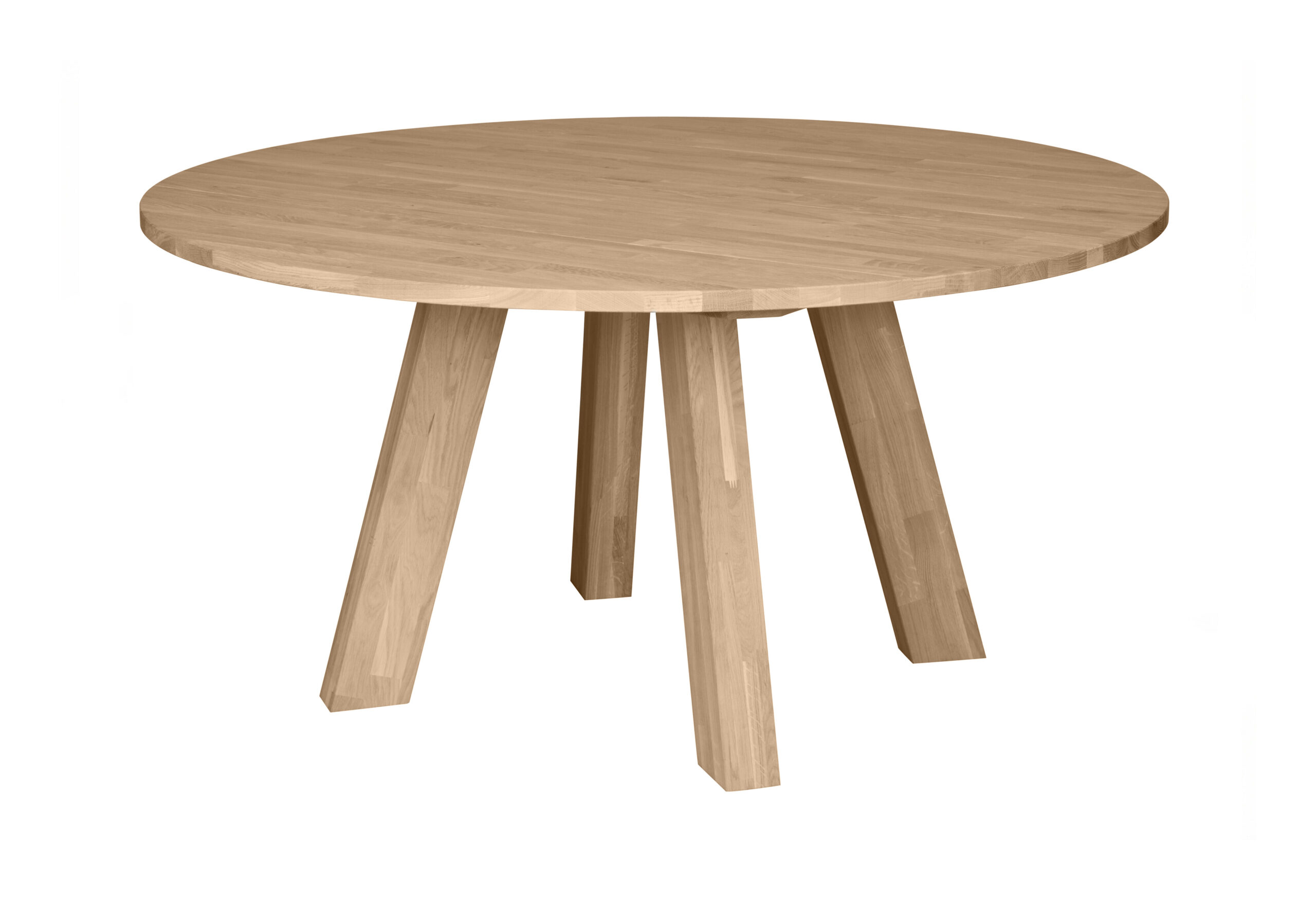 WOOOD Ronde Eettafel Rhonda Eikenhout