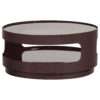 WOOOD Salontafel Sero 70cm - Bruin - Rond | WOOOD