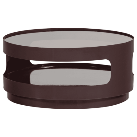 WOOOD Salontafel Sero 70cm - Bruin - Rond | WOOOD