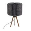 WOOOD Tafellamp Bones Gevouwen papier - Zwart - BePureHome | WOOOD