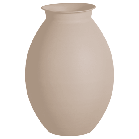 WOOOD Vaas Caro 70cm - Zand | WOOOD