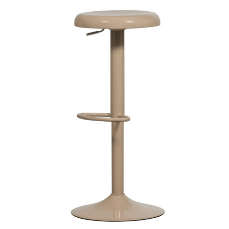 WOOOD Verstelbare Barkruk Isaac - Zand (zithoogte 61-81cm) | WOOOD