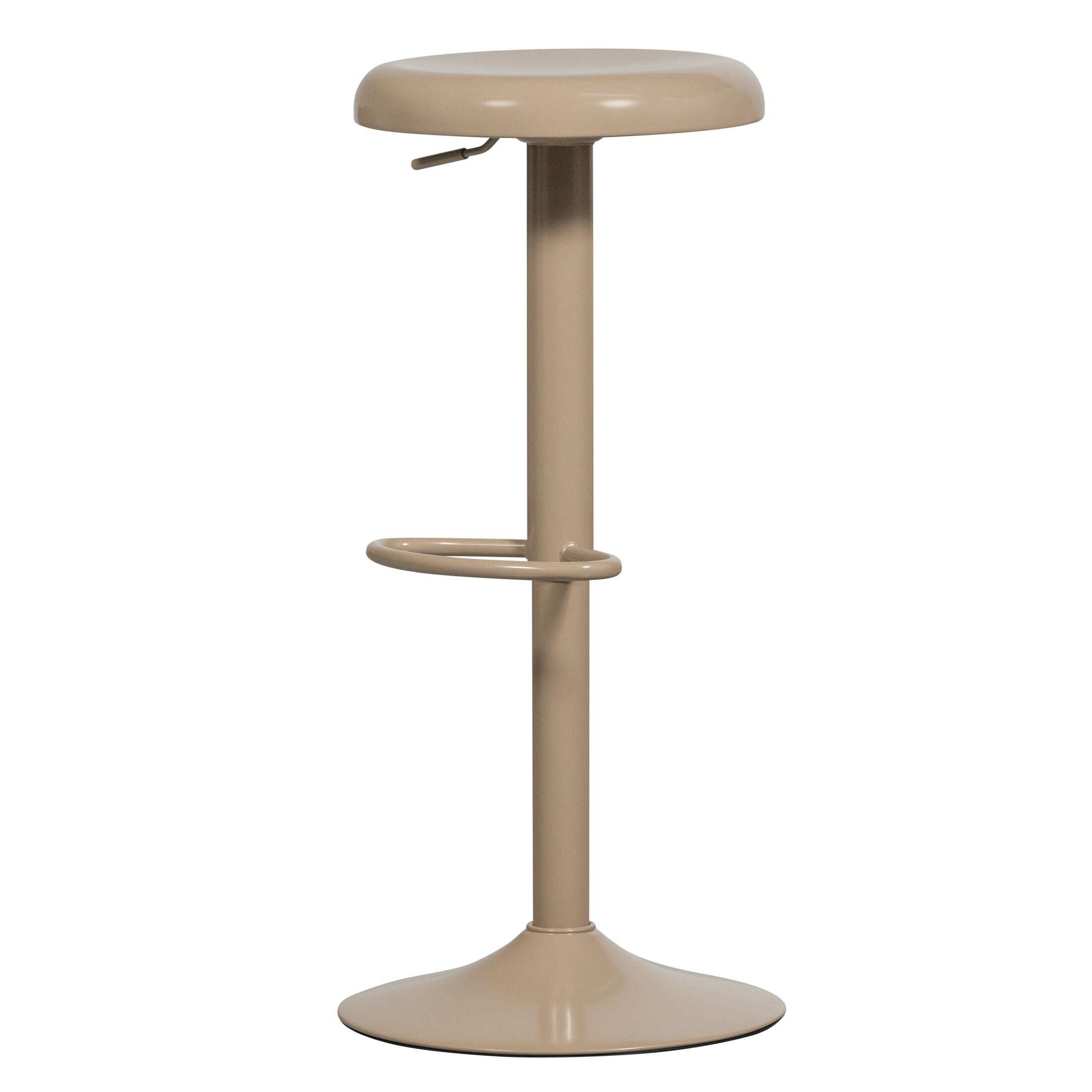 WOOOD Verstelbare Barkruk Isaac - Zand (zithoogte 61-81cm) | WOOOD