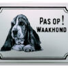 Waakhond bord Hushpuppy | Topemaille