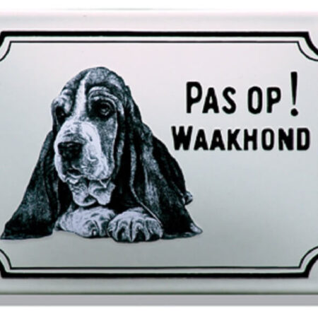 Waakhond bord Hushpuppy | Topemaille