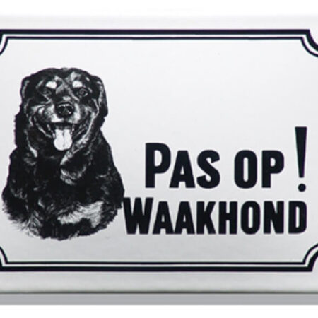 Waakhond bord Rottweiler | Topemaille