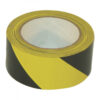 Waarschuwingstape 33m x 50mm zwart/geel | Fix-o-moll