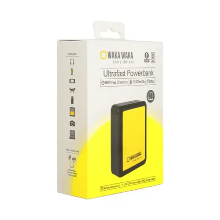 Waka Waka ultrafast powerbank - 65W - 20.000mAh | Waka Waka