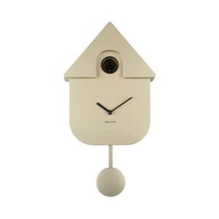 Wall Clock Cuckoo Metallic Gold | Karlsson