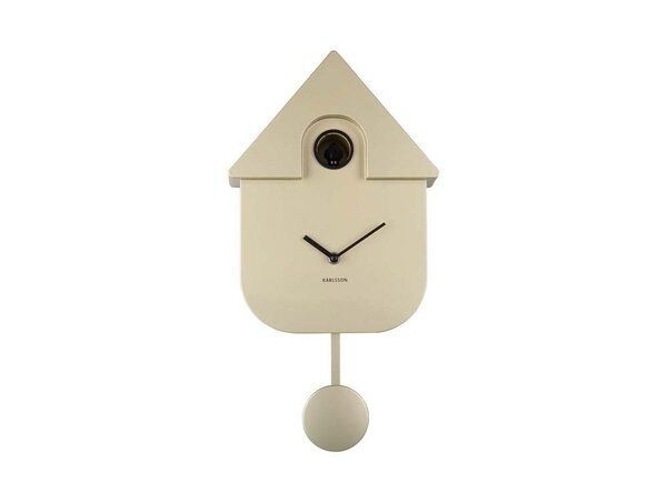 Wall Clock Cuckoo Metallic Gold | Karlsson
