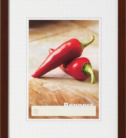 Walther Peppers houten fotolijst 18x24cm walnoot | Walther