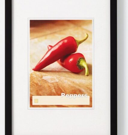 Walther Peppers houten fotolijst 30x40cm zwart | Walther