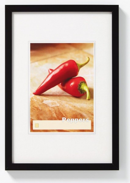 Walther Peppers houten fotolijst 30x40cm zwart | Walther