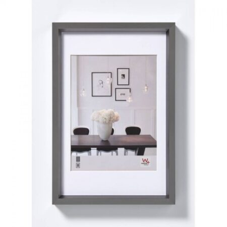 Walther Steel Style fotolijst 18x24cm staal | Walther