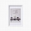Walther Steel Style fotolijst 18x24cm wit | Walther