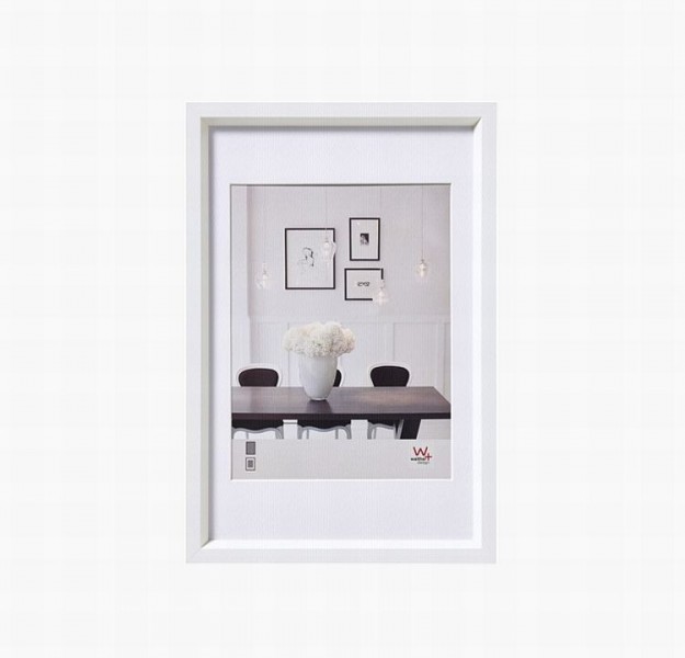 Walther Steel Style fotolijst 18x24cm wit | Walther