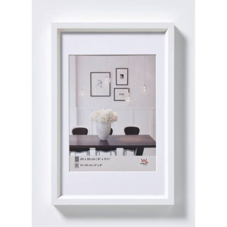 Walther Steel Style fotolijst 30x40cm wit | Walther