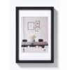 Walther Steel Style fotolijst 40x50cm zwart | Walther