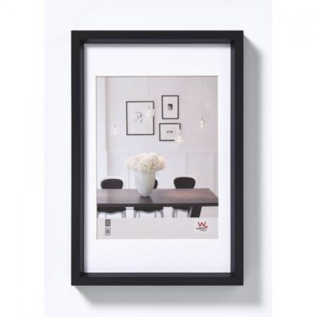 Walther Steel Style fotolijst 40x50cm zwart | Walther