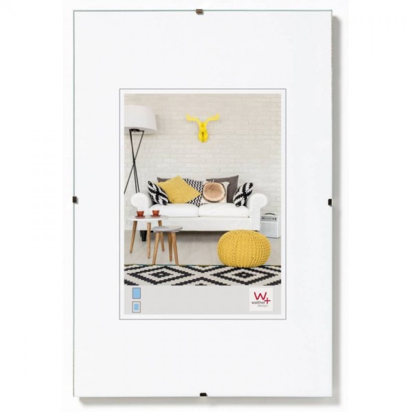 Walther clipframe fotolijst 13x18cm helder glas | Walther