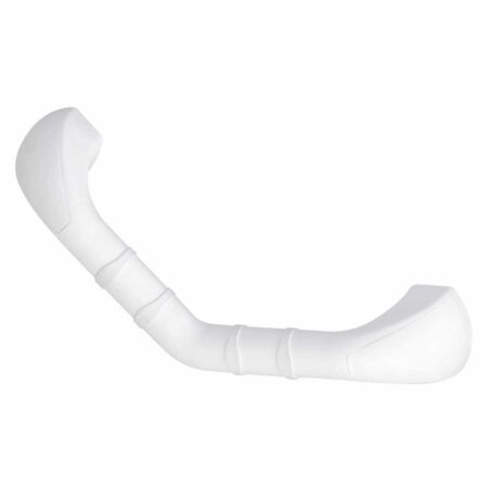 Wandbeugel Prima Gehoekt | Lengte: 33 cm | Handgreep schroefmontage | Anti-slip | Wit | PR60292 | ThuiszorgwinkelXL
