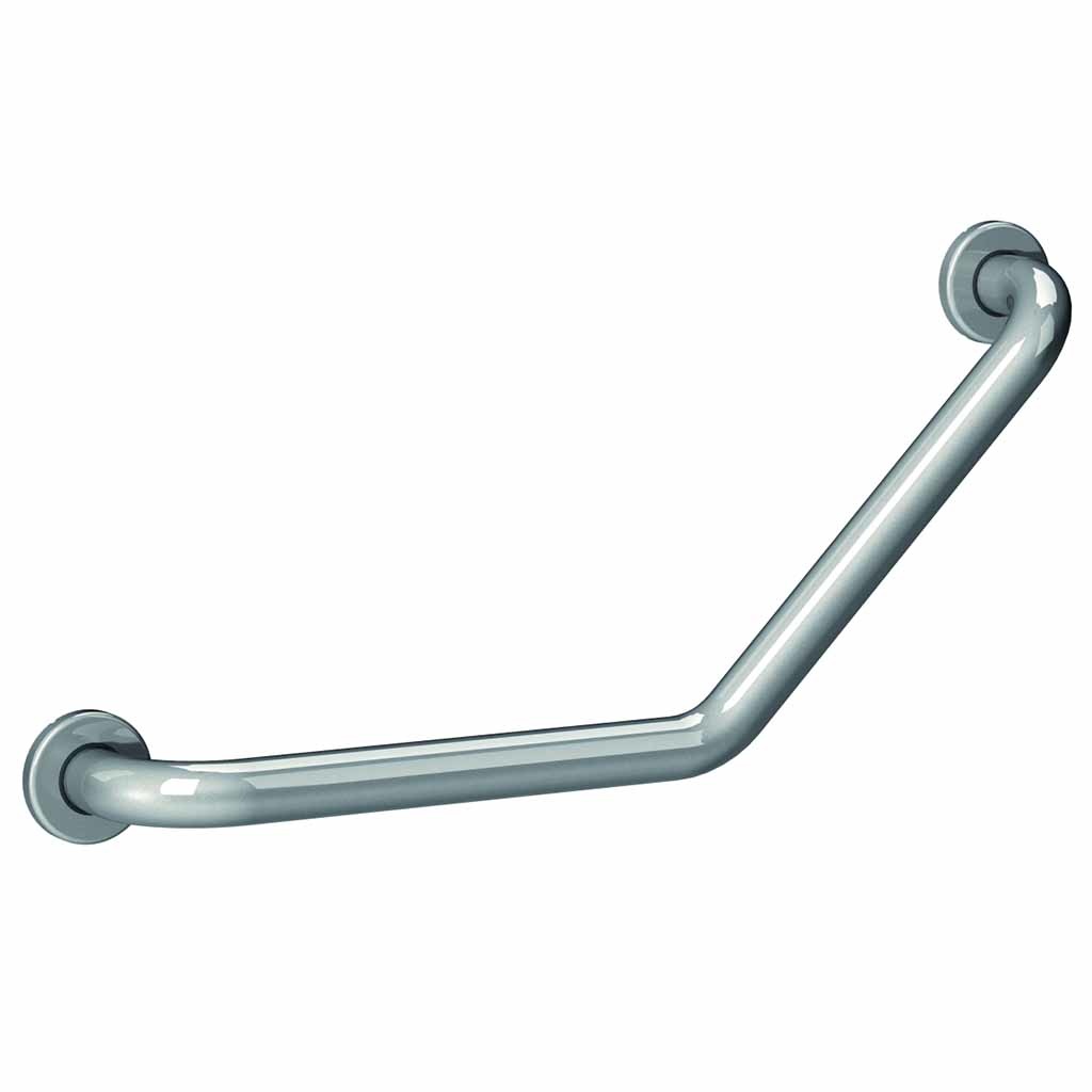 Wandbeugel RVS - 135° gehoekt 30 x 30 cm | ThuiszorgwinkelXL