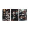 Wandbord Gentlemen Kat metaal 20x30cm | Merkloos