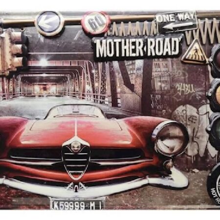 Wandbord The Mother Road | DecoImport