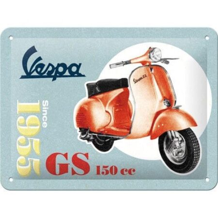 Wandbord Vespa 1955 | Nostalgic Art