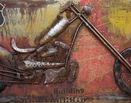 Wanddecoratie Chopper Route 66 | Gave Specials
