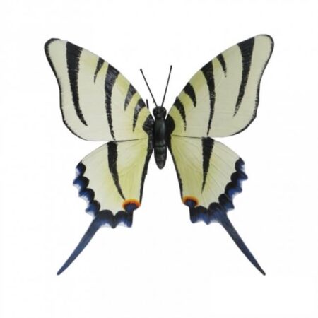 Wanddecoratie Vlinder gestreept | Primus Handcraft