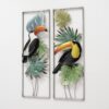 Wanddecoratie Zara Toekan in frame |