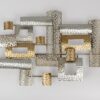 Wanddecoratie extravagant rechthoekig design | Formano